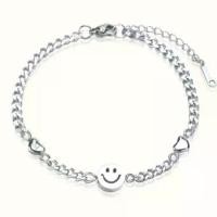 ราคา Smile Heart bracelet (สร้อยข้อมือยิ้ม) ขายดี (1732318936793515407)