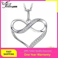 ราคา สร้อยคอจี้ Infinity Love Knot Heart, JewelryPalace, เงินแท้ 925, เพทายจำลองอินเทรนด์, ผู้หญิง, ไม่มีโซ่, YK2 (1730669078448671562)