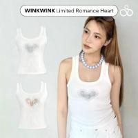 ราคา Sistersfabric - Winkwink Limited Romance Heart เสื้อกล้ามผ้าคอตตอนยืดหยุ่นใส่สบาย ติดเพชร ลาย Scott (1732316655302379271)