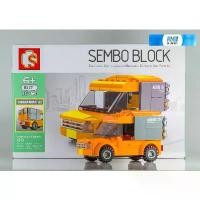ราคา COD บล็อกตัวต่อรถยนต์ เลโก้จีน รถขนส่ง เคอรี่่ ของเล่น SEMBO BLOCK Thailand Logistic Kerri Express Truck Car 116 PCS SD6117 (1732440048474359532)