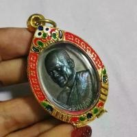 ราคา พระปทม พระពុท្ធ เหรียญรวยตลอด หลวงพ่อสุริยันต์ โฆสปัญโญ วัดป่าวังน้ำเย็น ใส่ตลับทองลงยาพร้อมห้อยบูชาเสริมความเป็นสิริมงคล meditation พุทธศาสนา (1731267508965902208)