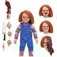 ราคา ตุ๊กตาผี, NECA, Soul Back Chachy Chucky Cult, รุ่นดีลักซ์ Chachy, ตุ๊กตาผีสยองขวัญ, หุ่นทำมือ, ตัวละคร (1730702195614714068)