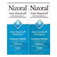 ราคา [COD] [Double pack]Nizoral Anti-Dandruff Shampoo with 1% Ketoconazole, Fresh Scent, 2 × 200ml (1732467196367374108)