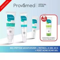 ราคา 888.- Set : Provamed retinol a gel 40g & Provamed Bio Moist. & Provamed Post acne 10g (1732134221891143160)