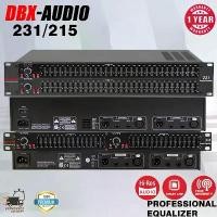 ราคา [จัดส่งทันที] DBX-AUDIO 215/215SUB / 215S / 231/231SUB Dual Channel 15 Band Equalizer โปรเซสเซอร์เสียงที่ดีที่สุด (1731805899430267198)