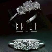 ราคา KRICH. แหวนเงิน 92.5 ฝังเพชรโมซาไนท์ เม็ดกลาง 80 ตังบ่าข้าง ข้างละ 40 ตัง ชุบทองคำขาว รุ่น Band 907 (1730347519459232532)