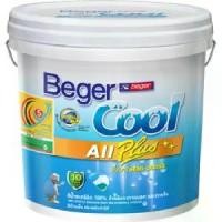 ราคา สีทาบ้าน เบเยอร์คูล ออลพลัส กึ่งเงา สีบ้านเย็น ขนาด 1/4 แกลลอน (ประมาณ 1 ลิตร) Beger Cool All Plus Semi-gloss (1731879302317901770)
