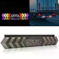 ราคา ไฟท้ายรถบรรทุก Demon Eye, ไฟ LED, แฟลชไหล RGB, ไฟท้ายสัญญาณเลี้ยว, ไฟท้ายเบรกเตือน, เหมาะสำหรับรถบรรทุก 12V-24V, ไฟพ่วงจอดรถ, ไฟท้าย, ไฟข้าง, ไฟภายนอกสำหรับรถยนต์ (1732099054953072117)