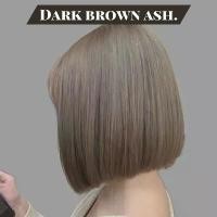 ราคา MERZii Color Dark Brown Ash Treatment ทรีทเม้นท์เปลี่ยนสีผม น้ำตาลเทาผงถ่าน พื้นผมระดับ6 ไม่มีไฮโดรเจน ไม่มีแอมโมเนีย บำรุงผม ไม่ทำร้ายผม สำหรับคนผมเสียและแพ้สารเคมี (1730506584199563910)