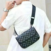 ราคา กระเป๋าสะพายข้าง ลำลอง ไดมอนด์เช็ค กระเป๋าสะพายผช กระเป่าสะพาย ผช กระเป๋าธุรกิจ กระเป๋าผู้ชาย กระเป่าสะพาย ผช กระเป๋าสะพายข้างผู้ชาย Men's crossbody bag (1732305165794904921)