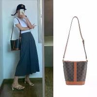 ราคา กระเป๋าถัง, กระเป๋าสะพายข้างผู้หญิงวินเทจ Arc de Triomphe, หนังแท้, ระดับไฮเอนด์, อเนกประสงค์, กระเป๋าสะพายข้าง, เหมาะสำหรับการเดินทาง, กระเป๋าสะพายมือสอง (1732448853167866909)