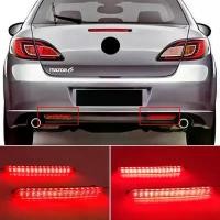 ราคา ไฟท้ายรถ LED กันชน, สำหรับ Mazda2 ซีดา DE, Mazda3 BK, Mazda6 GH, Mazda8 CX7, ไฟท้าย, ไฟตัดหมอกหลัง, พร้อมไฟท้าย (1732210415258405842)