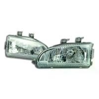 ราคา ไฟหน้า ตรงรุ่น Honda Civic EG 3door 4door Car headlights ไฟเพชร โคมขาว โคมดำ ไฟมุมส้ม ไฟมุมขาว ยกเซ็ท (1732148020592084084)