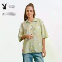 ราคา PLAYBOY SUMMER MELT เสื้อเชิ้ตแขนสั้น รุ่น P1UT252SS007GR (1732190312606501095)