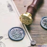 ราคา ตราประทับครั่ง คำภาษาอังกฤษ sealing wax (พร้อมส่งจากไทย) ขายร้อน (1732277403344012986)
