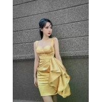 ราคา ชุดเดรส สีทอง BRAND CHLOE DESIGN THAILSAND Size M (1732489228461835431)