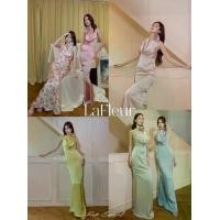 ราคา ชุดราตรี เพื่อนเจ้าสาว สีชมพู สีแชมเปญ สีเขียว สีฟ้า BRAND RED CARPET (1732481207021700263)