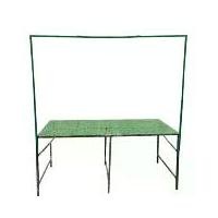 ราคา Sun Brand โต๊ะพับเหล็ก โต๊ะพับขายของ ตลาดนัดพร้อมโครงเหล็กแขวนป้ายโต๊ะขายของมีที่แขวน 180 ซม. สีเขียว (1731273283477080304)