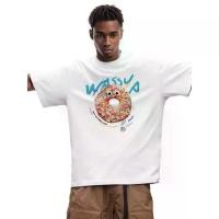 ราคา 【Purified Cotton】[LL2] Summer New Star Brand Text T-shirt Limited Time Ouqbewieikv (1731732730740638869)