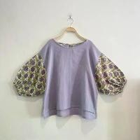 ราคา เสื้อคอปาด แขนพอง ผ้าฝ้าย เสื้อผ้าสไตล์ y2k เสื้ออก60นิ้วไซซ์ใหญ่ b lt _ brand (1732459284966246185)