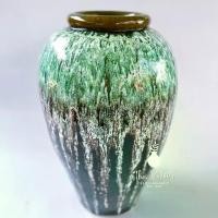 ราคา โอ่งน้ำล้นเซรามิก Ceramic โอ่ง แจกัน กระถางเซรามิก น้ำล้น แจกันน้ำล้น แจกันดอกไม้ (1731778129153787728)