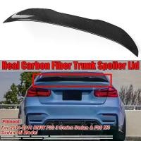 ราคา ขยายปีกริมฝีปากท้ายรถคาร์บอนไฟเบอร์, วัสดุคาร์บอนไฟเบอร์จริง, สำหรับ BMW F30 3 Series Sedan และ F80 M3 Sedan, ปี 2013-2018, ชุดร่างกายปีกท้ายสปอยเลอร์ด้านหลัง (1730194958536575528)