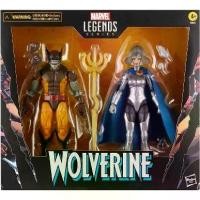 ราคา Brood Wolverine & Lilandra Neramani, ของเล่นแอ็คชั่นฟิกเกอร์ Marvel Legends Series, 2 แพ็ค (1731302995421529222)