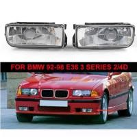 ราคา เปลือกโคมไฟกันลมกันฝ้า, เหมาะสำหรับ BMW 3 Series E36 ปี 1992-1998, ด้านหน้าและกันชน, โคมไฟกันลมกันฝ้า, รวมหลอดไฟ, 63178357389/63178357390 (1732355096775788266)