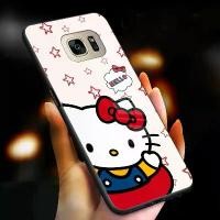 ราคา เคสโทรศัพท์แก้ว ฝาครอบป้องกัน กรอบเคสนิ่ม สำหรับ Samsung S7/S7EDGE/S24FE/Kitty Cat 05 (1731672062165420592)