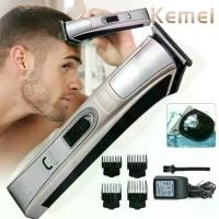 ราคา KEMEI model KM-5017 cordless hair clipper, lightweight, battery-powered, cordless electric hair clipper with 4 comb attachments for hair styling. (1732026434749761511)