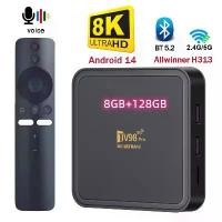 ราคา 2025 Android TV Box TV98 PRO RAM8G+ROM128GB Wi-Fi 5g TV BOX Android 14 8K/HD รองรับWifi กล่อง ดิจิตอลtv Smart TV Box (1732345404376581909)