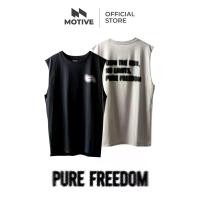 ราคา [พร้อมส่ง] MOTIVE เสื้อแขนกุด Tank Top [ Pure Freedom Collection ] เสื้อวิ่ง เสื้อแฟชั่น ระบายอากาศดี (1732291642269074501)