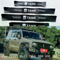 ราคา ตัวป้องกันเกณฑ์, สำหรับ Great Wall Tank 300 400 500, อุปกรณ์เสริมในรถยนต์, แผ่นรองธรณีประตู, ป้องกันธรณีประตู, แป้นเหยียบ, ชุด 4 ชิ้น (1730242060893718638)
