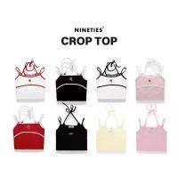 ราคา Nineties Design Tank Top เสื้อสายเดี่ยวคล้องคอ รุ่น Angie / Firework เสื้อสายเดี่ยวผูกคอ 2 ชั้น คําแนะนําผลิตภัณฑ์ใหม่ของเดือนนี้ (1731663764205765758)