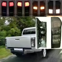 ราคา DMAXไฟท้าย LEDไฟท้ายรถยนต์ ดำคล้ำ Tail Light สีดำ โคมไฟท้ายรถยนต์ ปี 2012-2019 for Isuzu Dmax ดีแม็ก (1732400401320805450)