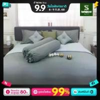ราคา Springmate ชุดผ้าปูที่นอนพร้อมปลอกผ้านวม Premium Collection Light Grey-Grey ส่งฟรี (1730775001128995775)