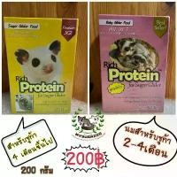ราคา นม Rich Protein 3 สูตร สำหรับชูก้าไกลเดอร์ นมชูก้า (1732427392562201637)