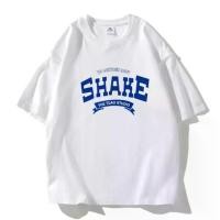 ราคา เสื้อยืดOversize สำหรับผู้ชาย - ผู้หญิง ลาย "SHAKE" สีดำ สีขาว เสื้อยืดเท่ๆ เนื้อผ้า COTTON100% เกรดพรีเมียม คอกลมไม่ยืดไม่ย้วย (1729885647413086526)