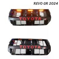 ราคา กระจังหน้า TOYOTA REVO GR ปี 2024 LED BAR ดำเงา (1731313367645652939)