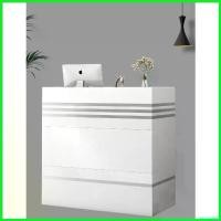 ราคา mucronshop ปัจจุบัน โต๊ะแคชเชียร์ โต๊ะเค้าเตอร์ประชาสัมพันธ์ Counter Bar รุ่น 2178 (1730742783828069274)