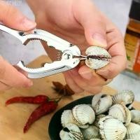 ราคา ที่แกะหอยแครง ที่แกะกุ้ง ที่หนีบก้ามปู คีมแกะเปลือกกุ้ง อุปกรณ์อเนกประสงค์แกะหอย สแตนเลส Clam Opener warehouse (1732455131376027419)
