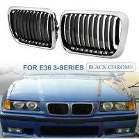 ราคา E36 Grill, สีดำ, กันชนหน้ากระเพาะอาหาร, ตะแกรงกระจังหน้า, สำหรับ BMW E36 3-Series 318I 323I 328I M3 1997-1999 (1732370844112160283)