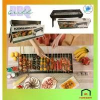 ราคา AT.Homemart เตาย่างบาร์บิคิว เตาย่างใช้ถ่าน เตาย่างพกพา เตาย่างปิคนิค BBQ Portable Grill รหัส(7099) จัดส่งฟรี กทม (1731834436341499736)