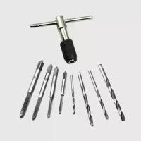 ราคา COD. [ส่งฟรี] [พร้อมส่ง] [จัดส่งทันที] H8 Tools 9 ชิ้นมือสกรูชุด M3/M4/M5/M6 Reamer + Twist ดอกสว่าน + เครื่องมือประแจ - INTL T-026 COD. [ส่งฟรี] [พร้อมส่ง] [จัดส่งทันที] (1732499342314670056)