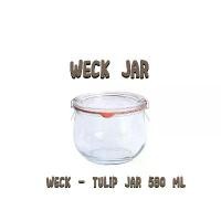 ราคา Weck Jar แก้วใส่มัทฉะ แก้วชงมัทฉะ โหลแก้วถนอมอาหาร ทรง Tulip Jar และ Mold Jar (1731806732898108525)