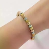 ราคา สร้อยข้อมือลูกปัดแม่พระสวย สำหรับผู้หญิง ทำจากเหล็กไททาเนียม ดีไซน์ไม่ซ้ำใคร ลูกปัดแตงโม สร้อยข้อมือปรับได้ ของขวัญสำหรับแฟนหรือแฟน เครื่องประดับ jewelry mystery jar (1732259565365397212)