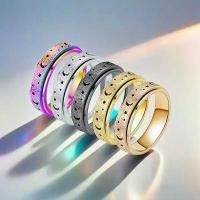 ราคา แหวนหมุน ดีไซน์พระจันทร์ดาว หมุนได้ กลวง สบาย ลดความเครียด jewelry mystery jar แหวน หยก (1731939854732789564)