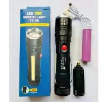 ราคา ไฟฉายแรงสูงLED COB WORKING LAMPรุ่นT6-26#ไฟสว่าง#ซูมได้#ตูดแม่เหล็ก#พกพาสะดวก (1732251289538758178)