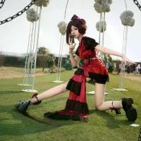 ราคา ชุดคอสเพลย์นางฟ้า, Loli Fairy, ชุดคอสเพลย์แฟนตาซี, สำหรับผู้หญิง, ชุดนางฟ้ามืด, ครบชุด (1732145083553121495)