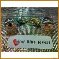 ราคา deplorshop แบบพกพา ไฟเลี้ยวแต่งแบบมีแก็ปใส่hondaชาลีmonkeyเรียวก้า มอเตอร์ไซค์ motorcycle ฟอซ่า โอไฟ 2 ตา แต่ง สวย click 125i led lights รถ (1730415940002744459)